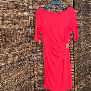 Tahari Red Dress